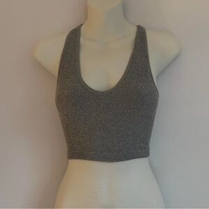 FP Movement Grey Free Throw Crop Tank